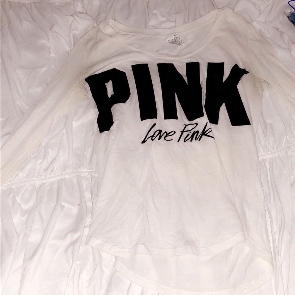 white long sleeve shirt